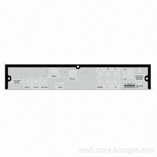 HD DVB-S2 Receiver, Supports Twin Tuner + CA + 2USB + Ethernet, with Touch Panel